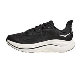 Hoka Clifton 10 Running Shoe Wide Men - Black/White Running Shoes Hoka