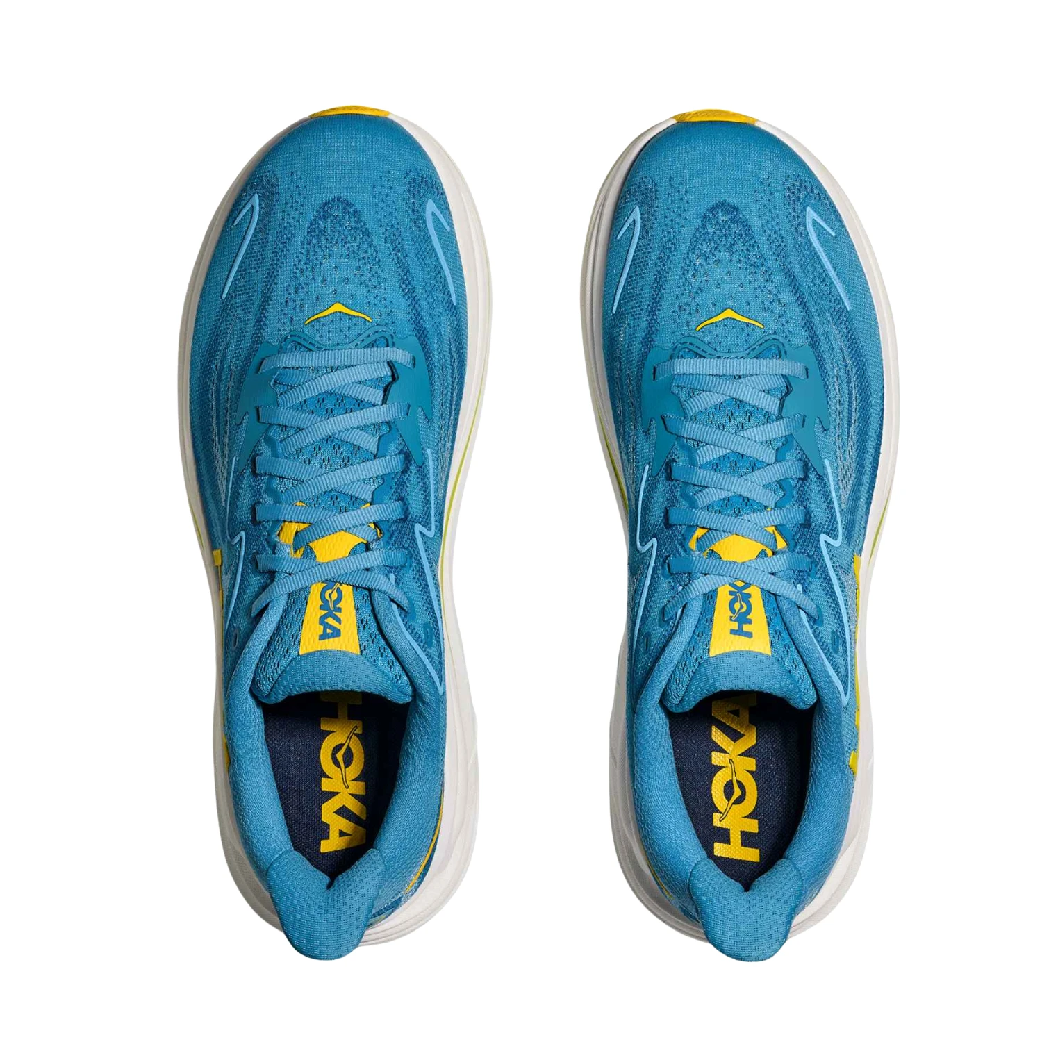 Hoka Clifton 10 Running Shoe Men - Alpine Blue/Foggy Night Running Shoes Hoka