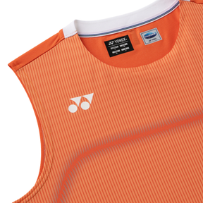 Yonex 10714YX Tournament Sleeveless Top Men - Cyber Orange
