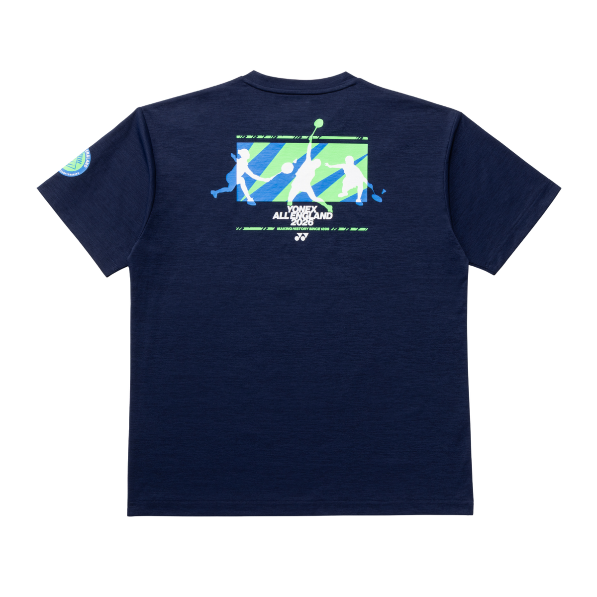 Yonex All England YOB26001EX Souvenir T-Shirt Unisex - Dark Navy Clothing Yonex