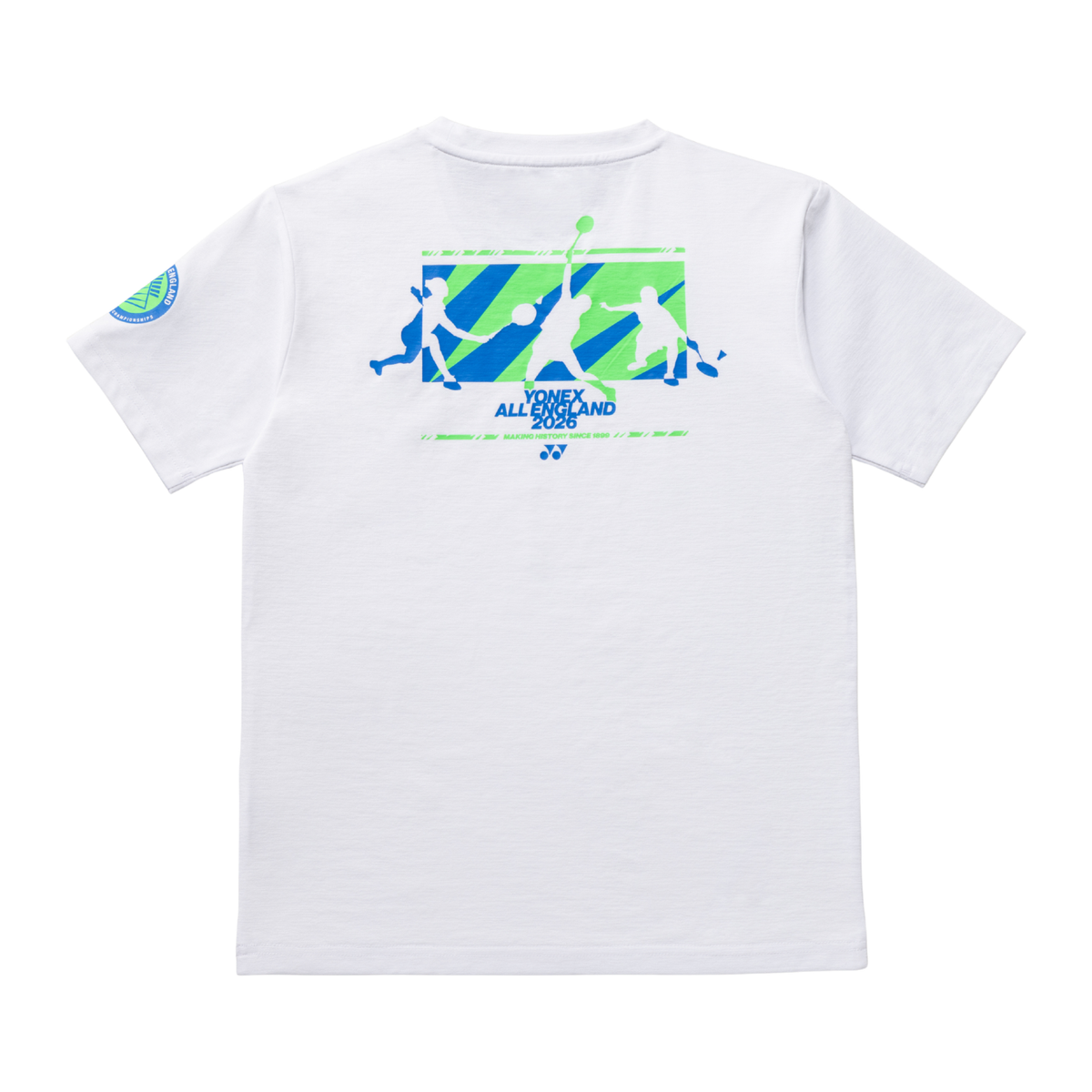 Yonex All England YOB26012EX Souvenir T-Shirt Junior - White Clothing Yonex