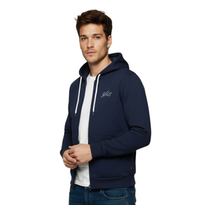 Yonex All England 1899 Unisex Zip Hoodie 26 - Oxford Blue Clothing Yonex