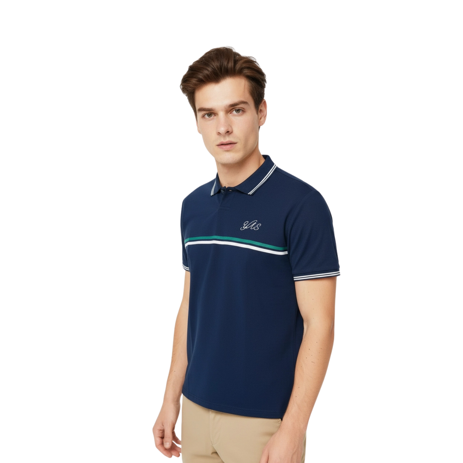 Yonex All England 1899 S/S Polo Shirt 26 - Oxford Navy Clothing Yonex