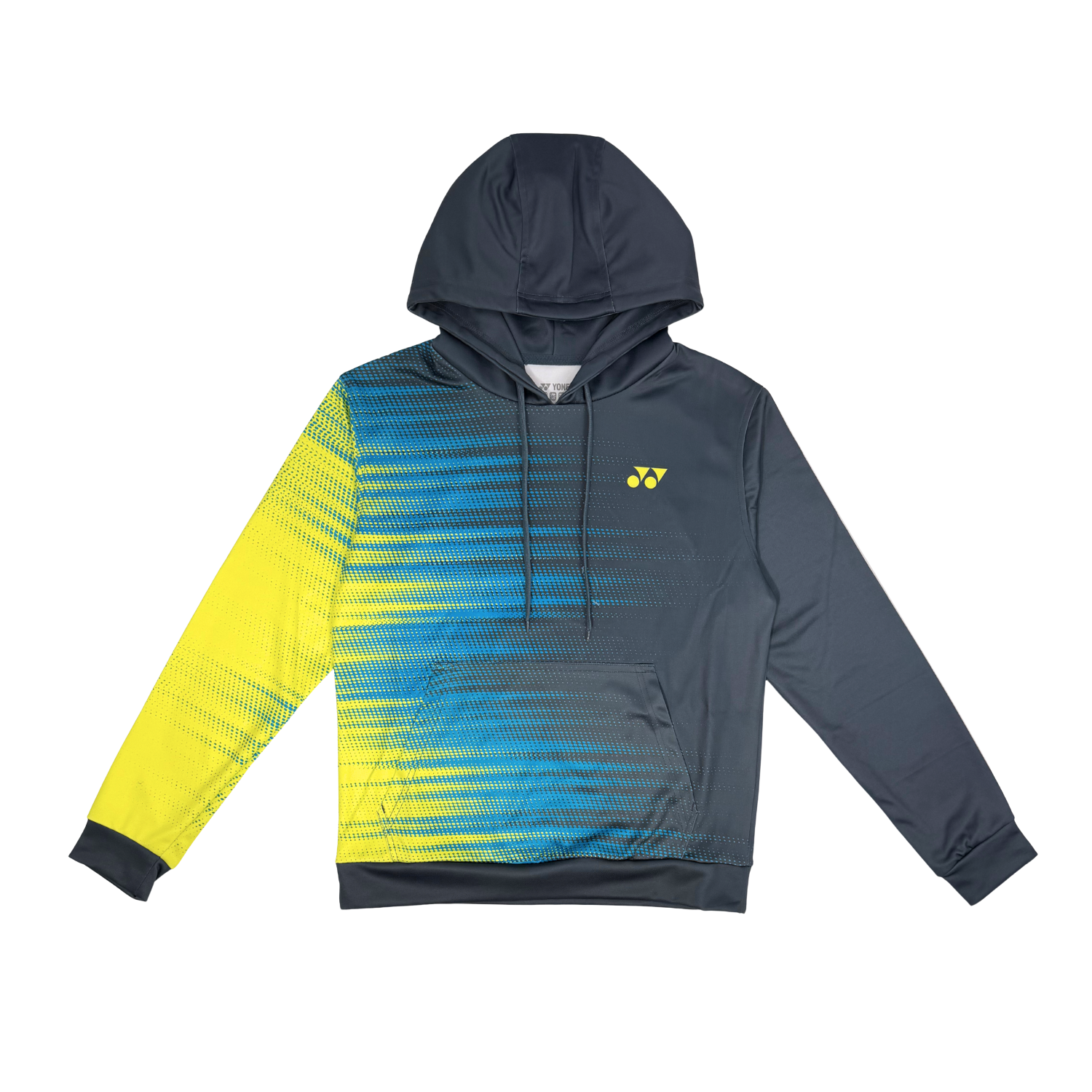 Yonex YHD2025 Speed Dash Performance Hoodie - Teal/Lime Teal Lime Clothing Yonex