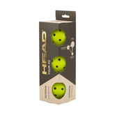 Head Tour 40 Outdoor Pickleball Ball (3 Pcs) - Yellow Yellow One Size Pickleball Head