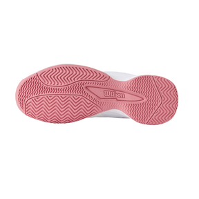 Wilson Rush Pro L Tennis Shoes Junior - White/Pink Tennis Shoes Wilson