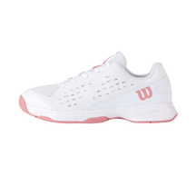 Wilson Rush Pro L Tennis Shoes Junior - White/Pink White Mauveglow Tennis Shoes Wilson
