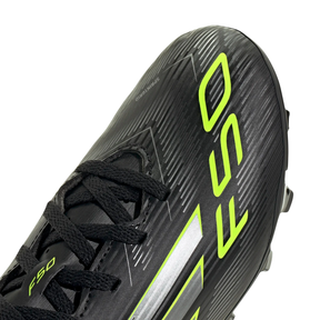 Adidas F50 Club FG/MG Football Boots Junior - Black shoes Adidas
