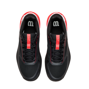 Wilson Rush Pro 5 Tennis Shoe Men - Black/Red Tennis Shoes Wilson