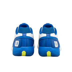 Wilson Rush Pro 5 Tennis Shoe Men - White/Blue Tennis Shoes Wilson