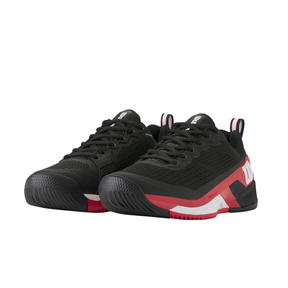 Wilson Rush Pro 4.5 Tennis Shoes Men - Black/Red Tennis Shoes Wilson