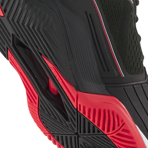 Wilson Rush Pro 4.5 Tennis Shoes Men - Black/Red Tennis Shoes Wilson