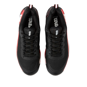 Wilson Rush Pro 4.5 Tennis Shoes Men - Black/Red Tennis Shoes Wilson