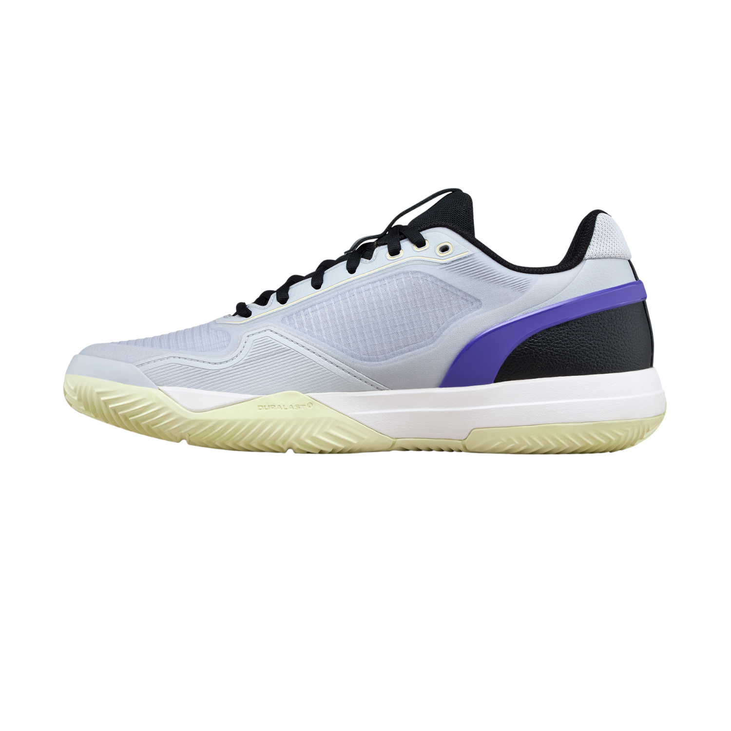 Wilson Rush Pro 5 Clay Tennis Shoe Men - Grey Dawn/Black/Tender Yellow Tennis Shoes Wilson