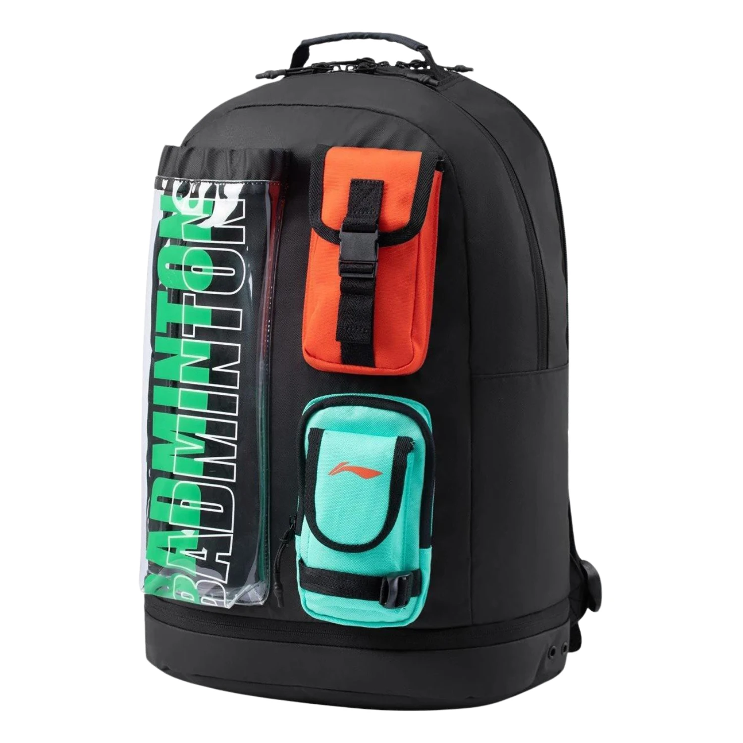 Li-Ning ABSS085 Badminton Backpack - Black Luggage Li-Ning
