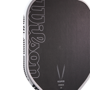 Wilson Vesper Power 14 V1 Pickleball Paddle - Black Pickleball Paddle Wilson