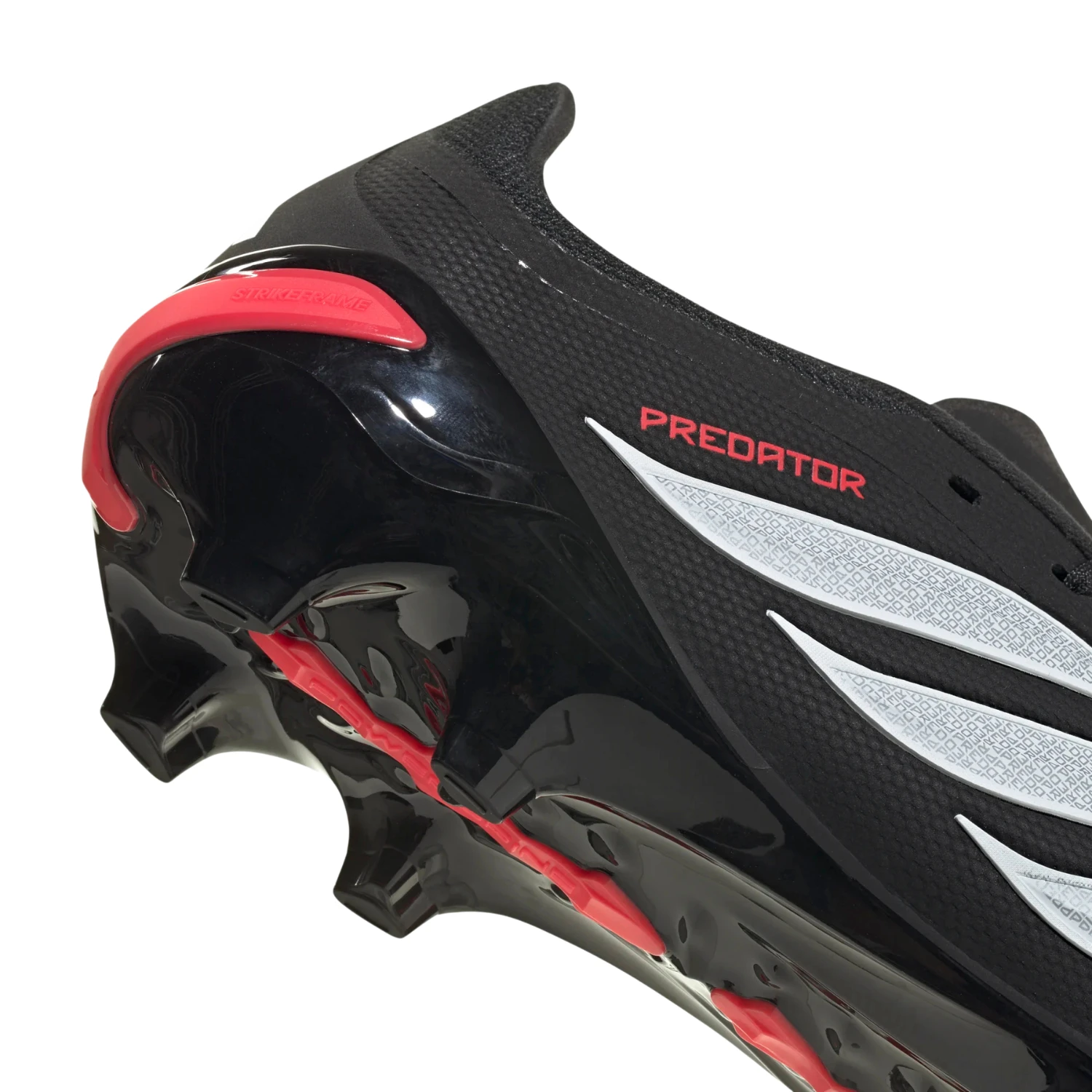 Adidas Predator League FG Football Boots - Black/White/Red shoes Adidas