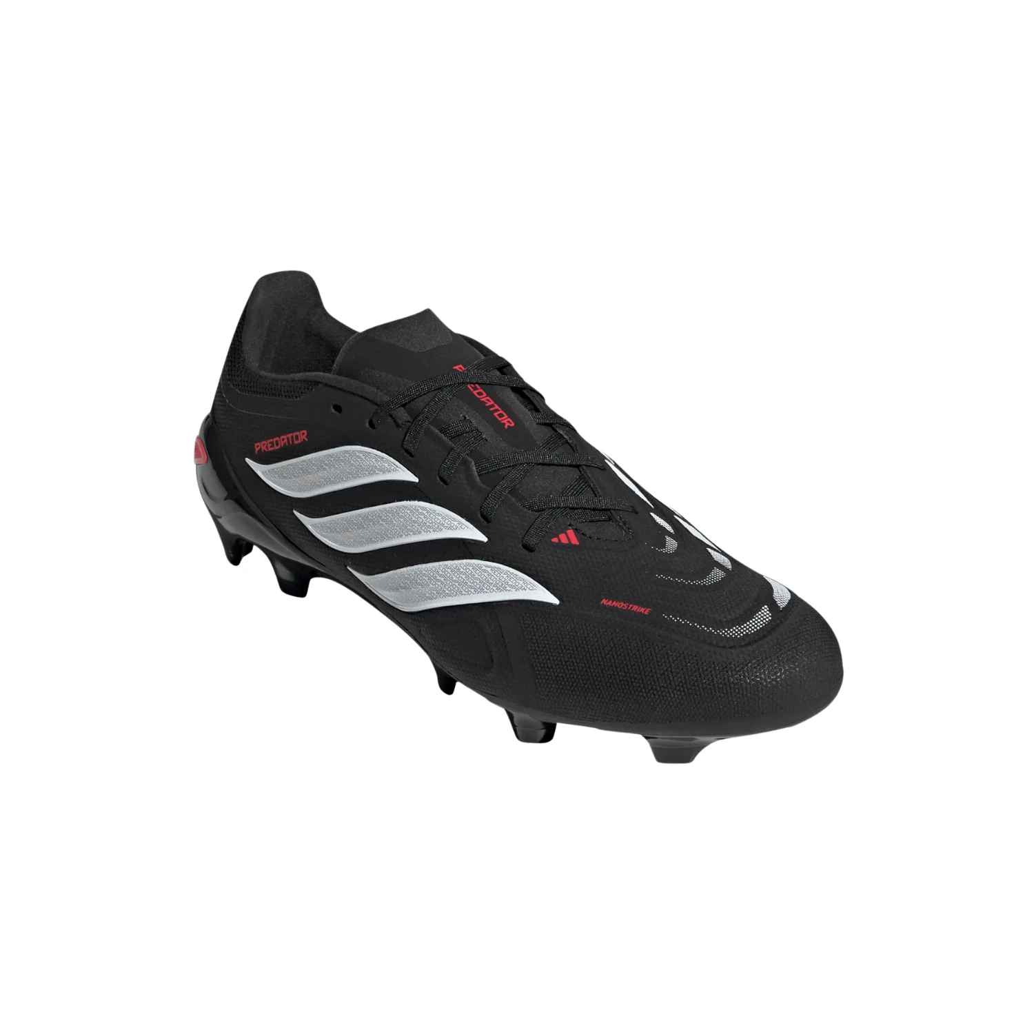 Adidas Predator League FG Football Boots - Black/White/Red shoes Adidas