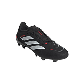 Adidas Predator League FG Football Boots - Black/White/Red shoes Adidas