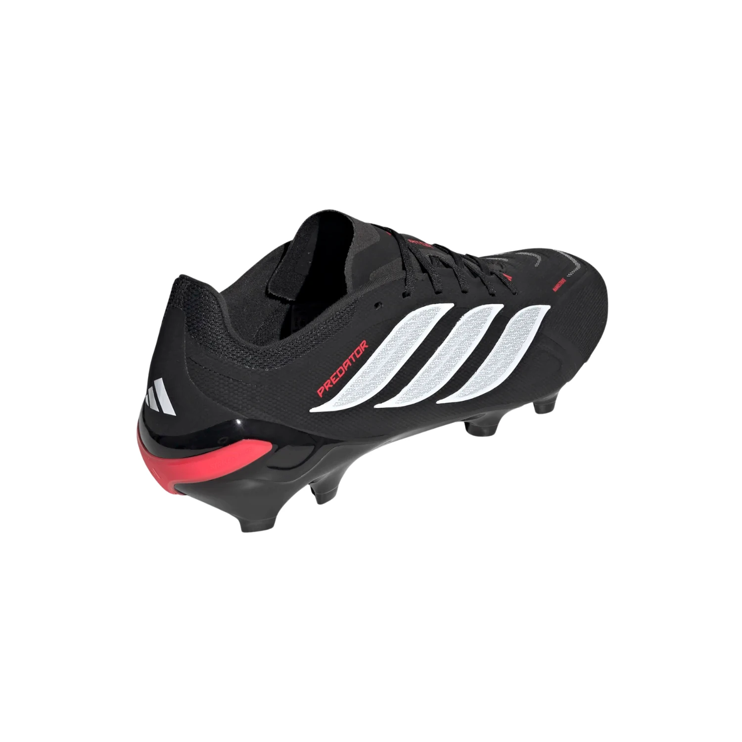 Adidas Predator League FG Football Boots - Black/White/Red shoes Adidas