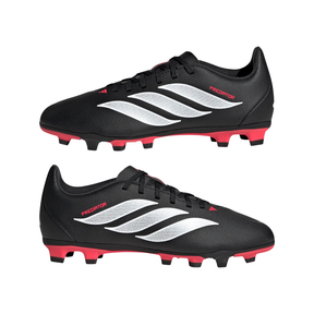 Adidas Predator Club FG/MG Junior - Black/White/Red shoes Adidas