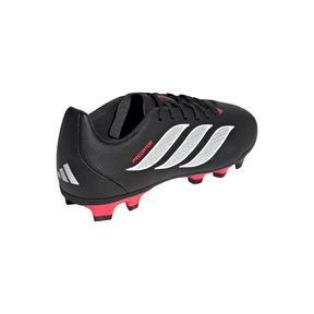Adidas Predator Club FG/MG Football Boots - Black/White/Red shoes Adidas