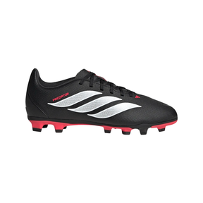 Adidas Predator Club FG/MG Football Boots - Black/White/Red shoes Adidas