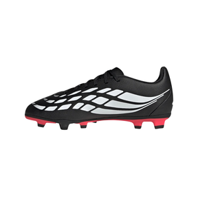 Adidas Predator Club FG/MG Football Boots - Black/White/Red Core Black Ftwr White Lucid Red shoes Adidas