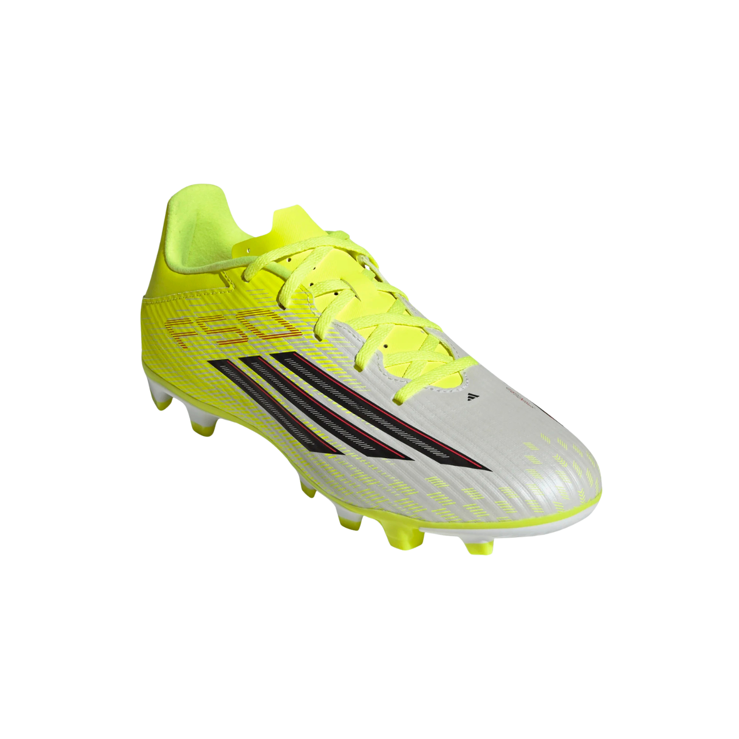 Adidas F50 Club FG/MG Football Boots - Yellow/Black/Red shoes Adidas