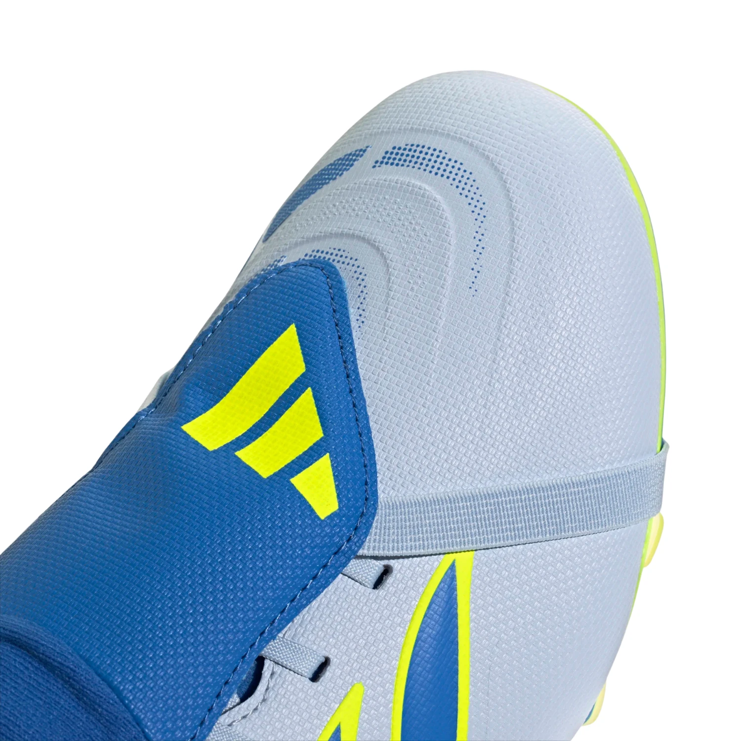 Adidas Predator Club FT FG Football Boots - Crystal Sky/Blue/yellow shoes Adidas