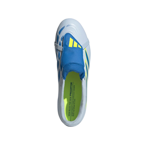 Adidas Predator Club FT FG Football Boots - Crystal Sky/Blue/yellow shoes Adidas