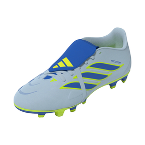 Adidas Predator Club FT FG Football Boots - Crystal Sky/Blue/yellow shoes Adidas