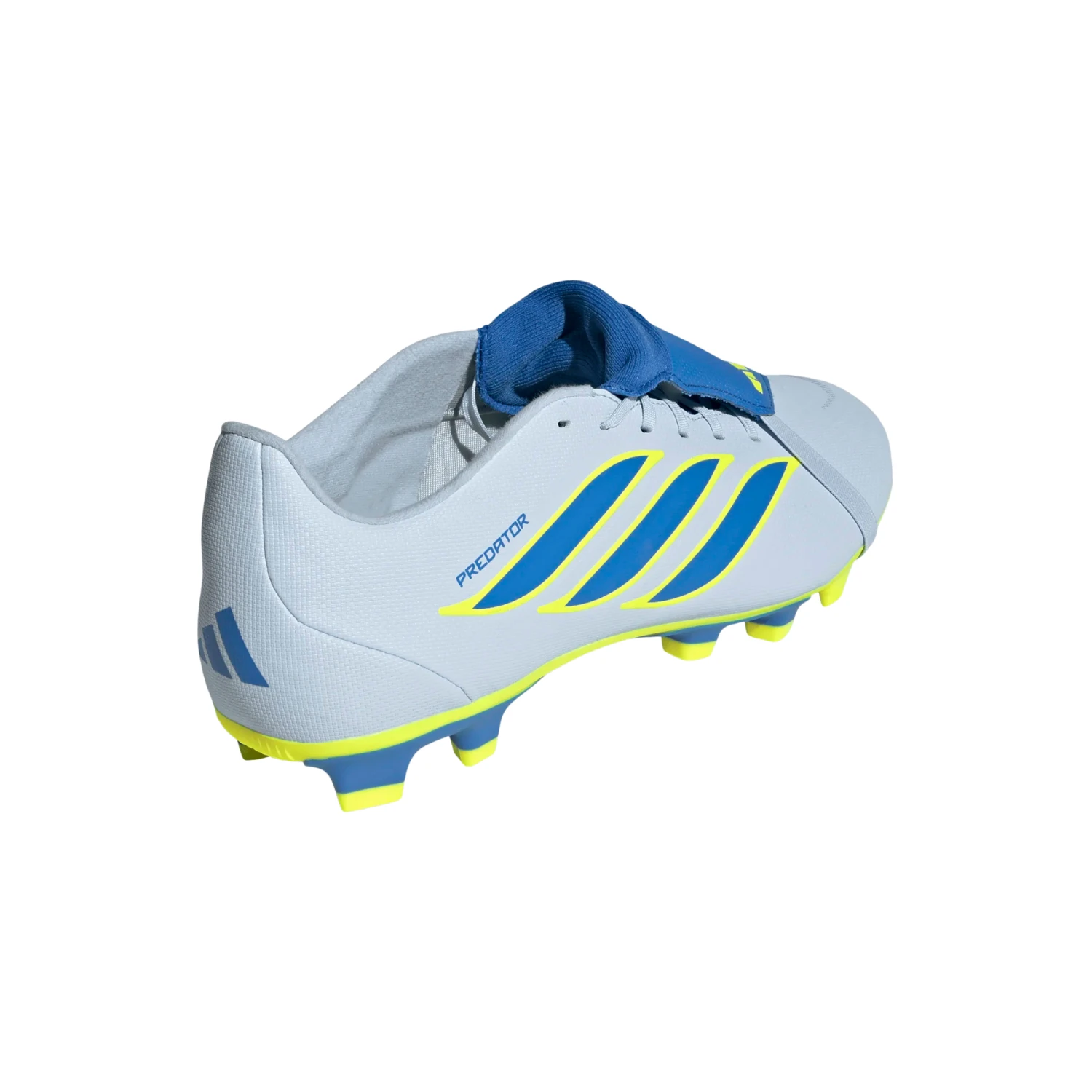 Adidas Predator Club FT FG Football Boots - Crystal Sky/Blue/yellow shoes Adidas
