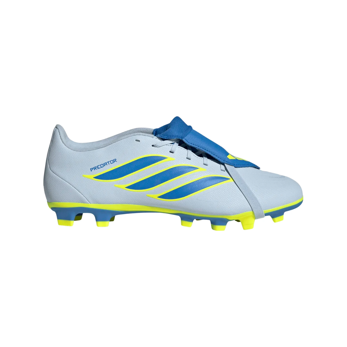 Adidas Predator Club FT FG Football Boots - Crystal Sky/Blue/yellow shoes Adidas