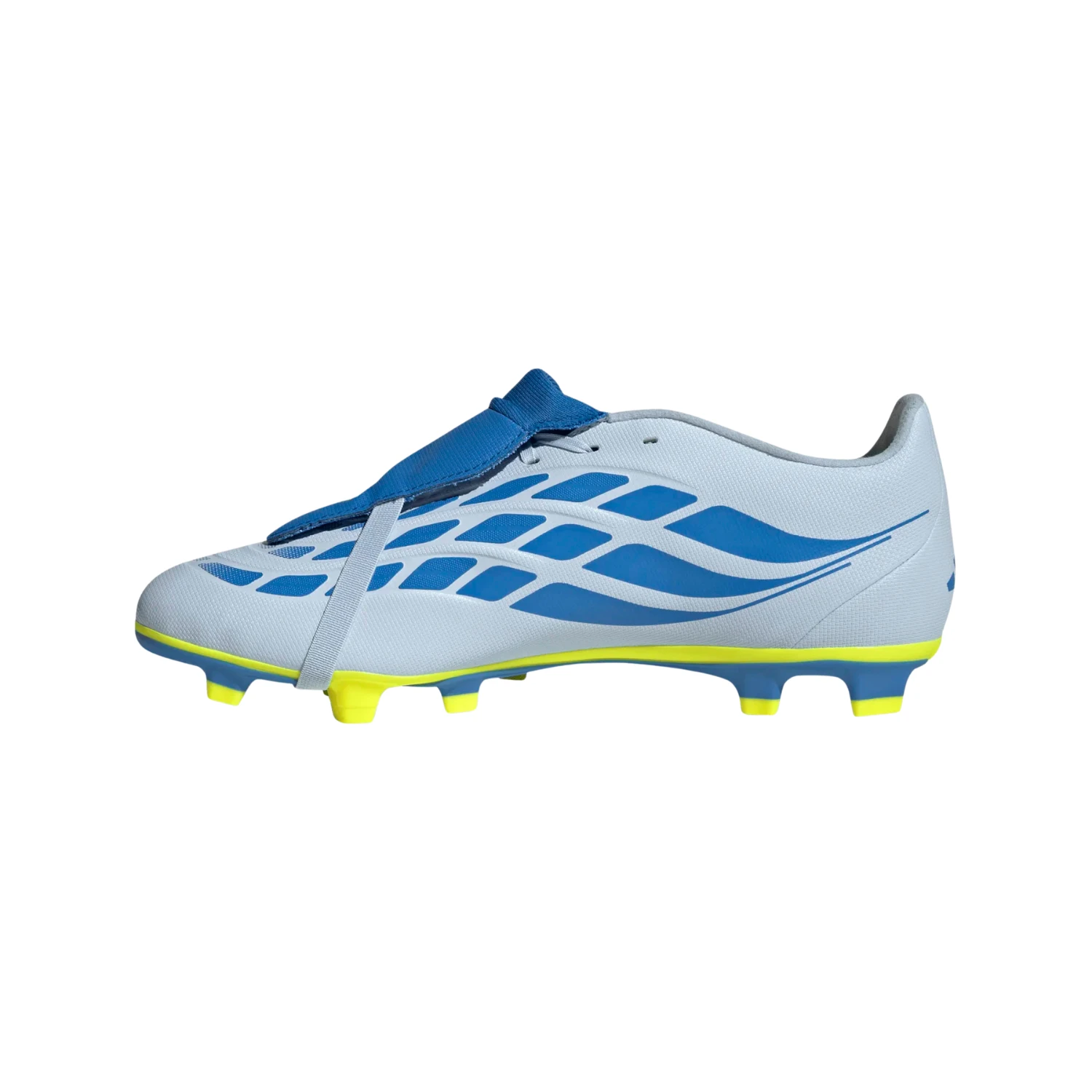 Adidas Predator Club FT FG Football Boots - Crystal Sky/Blue/yellow Crystal Sky Ray Blue TS Yellow shoes Adidas