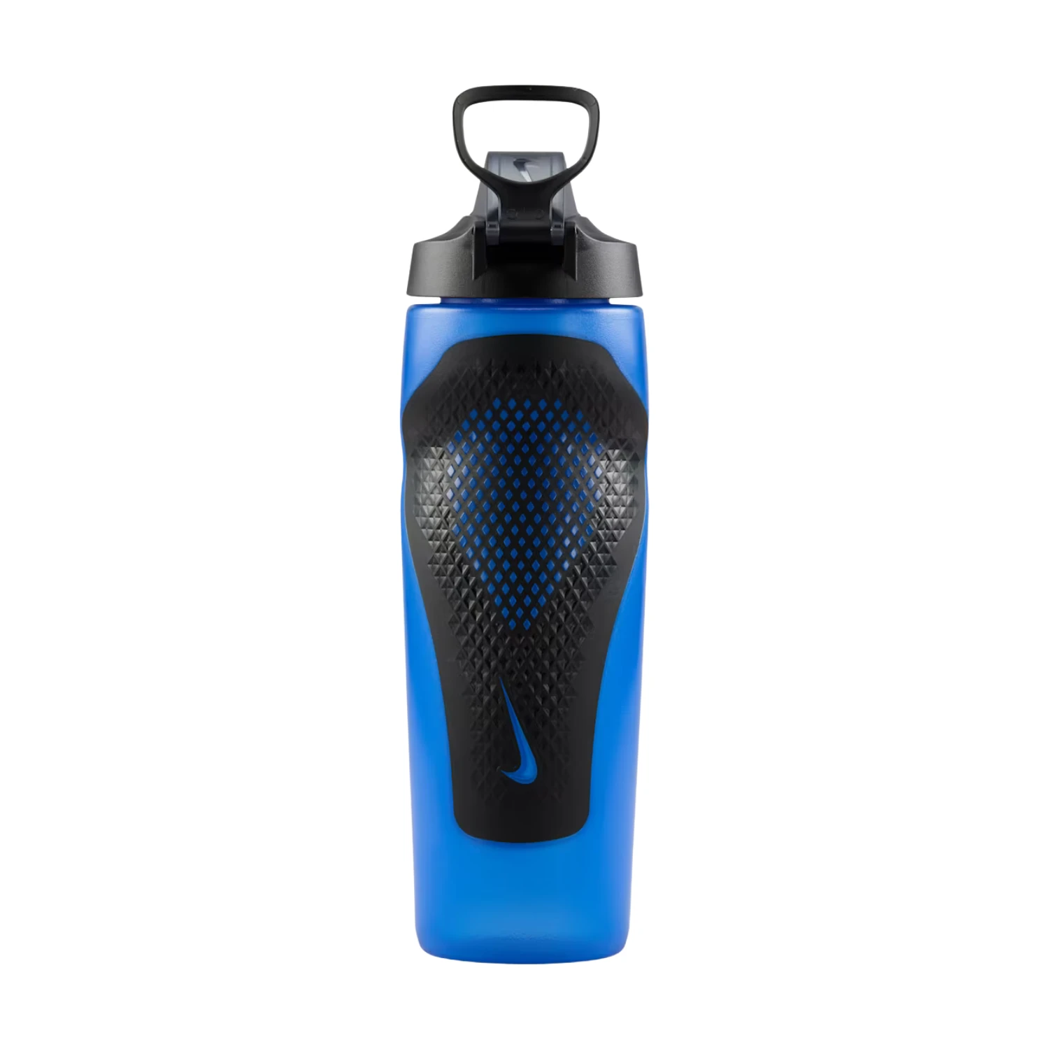 Nike Refuel Bottle Locking Lid 24oz - Anthracite/Black Game Royal Black Silver Iridescent 24 oz Accessories Nike