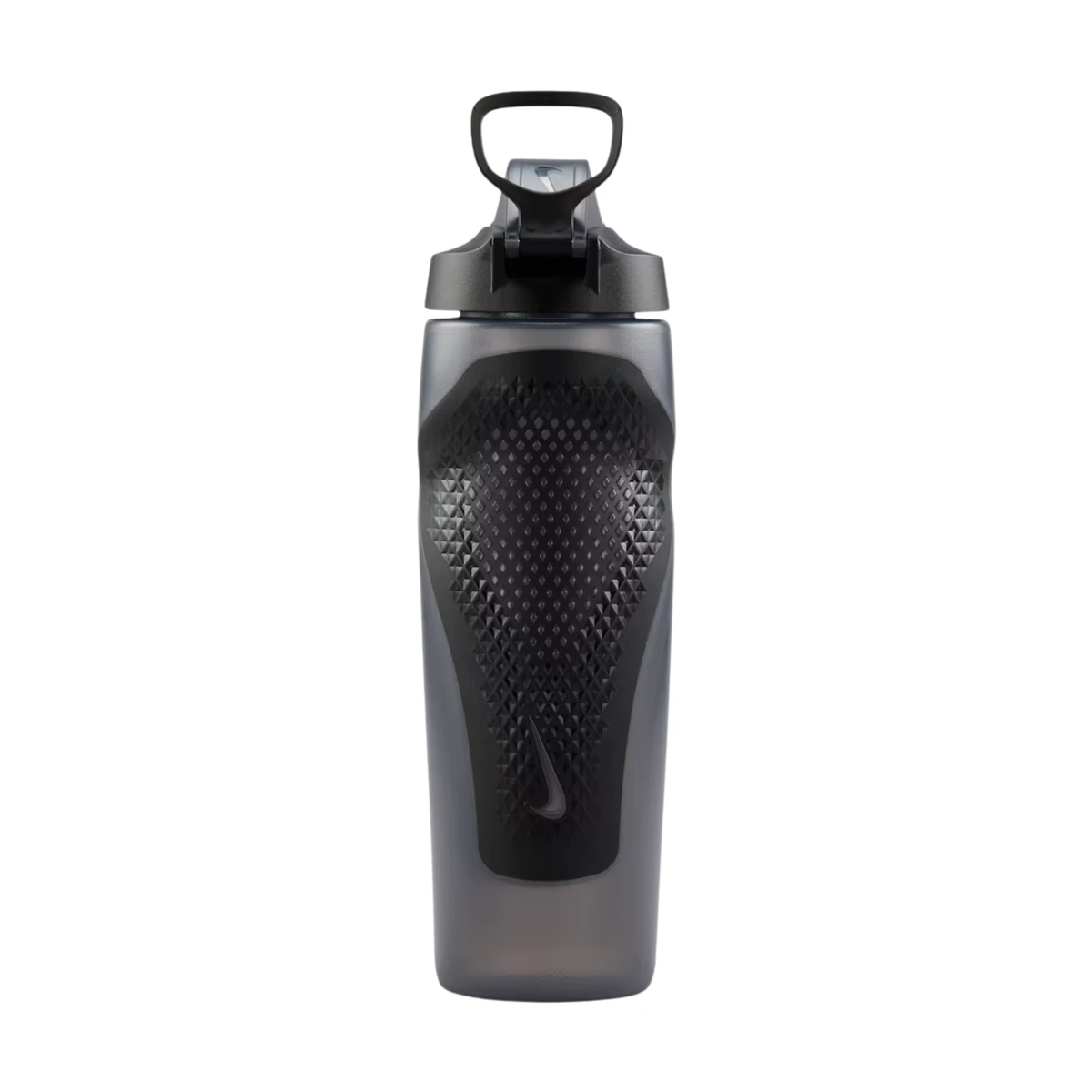 Nike Refuel Bottle Locking Lid 24oz - Anthracite/Black Anthracite Black Silver Iridescent 24 oz Accessories Nike