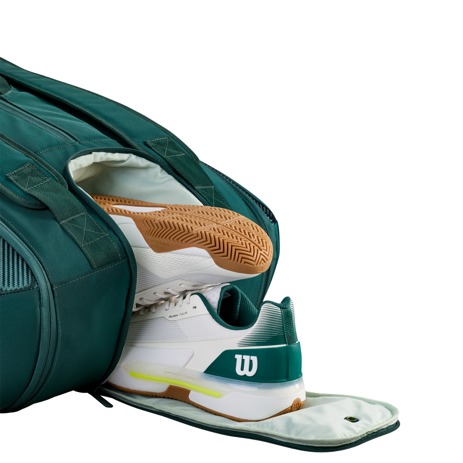 Wilson Blade V10 15Pk Racket Bag 2026 - Green Luggage Wilson