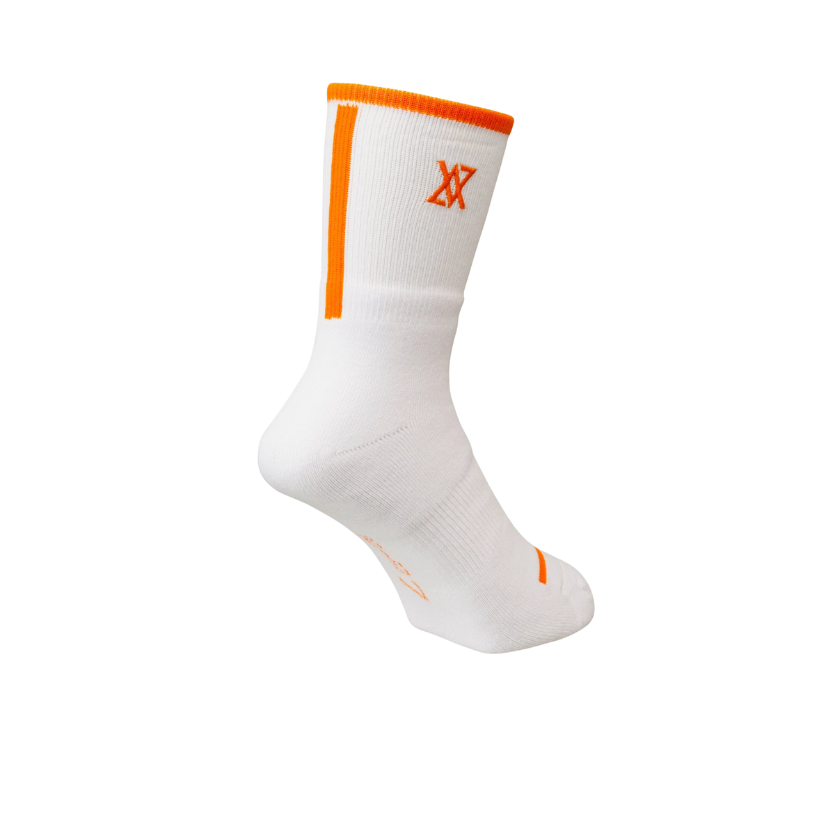 Yonex 19248YX Sport Crew Socks Men - Flash Orange - VA - Viktor Axelsen Collection Clothing Yonex