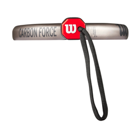 Wilson Carbon Force Padel Racket - Grey Padel Wilson