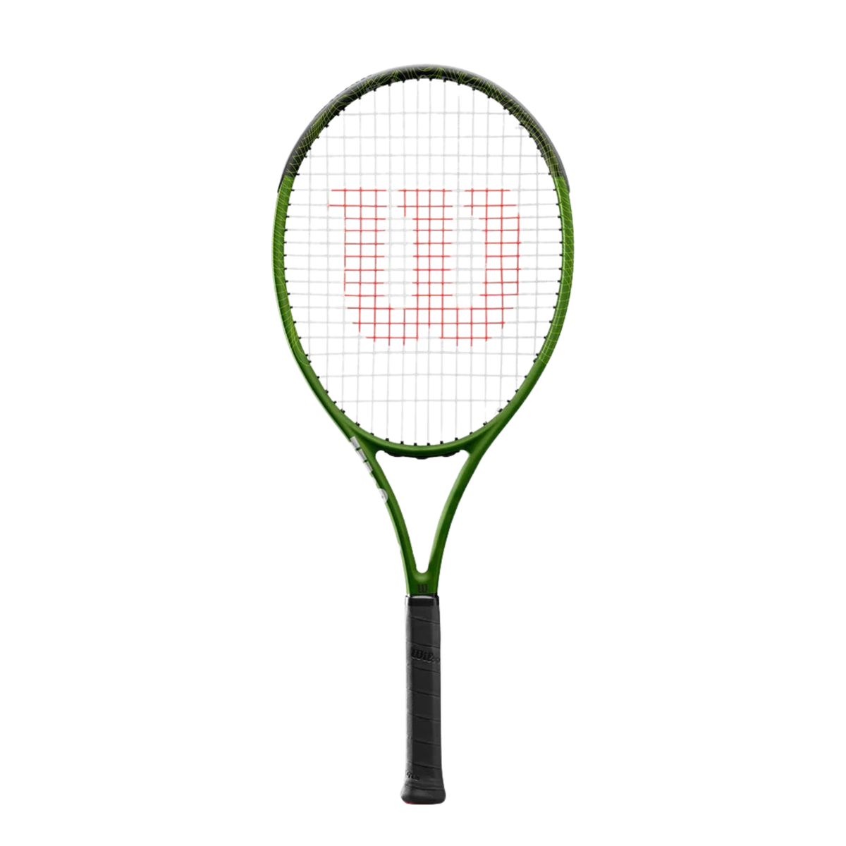 Wilson Blade Feel Comp Jr 26 Tennis Racket - Green Black Tennis Rackets Wilson