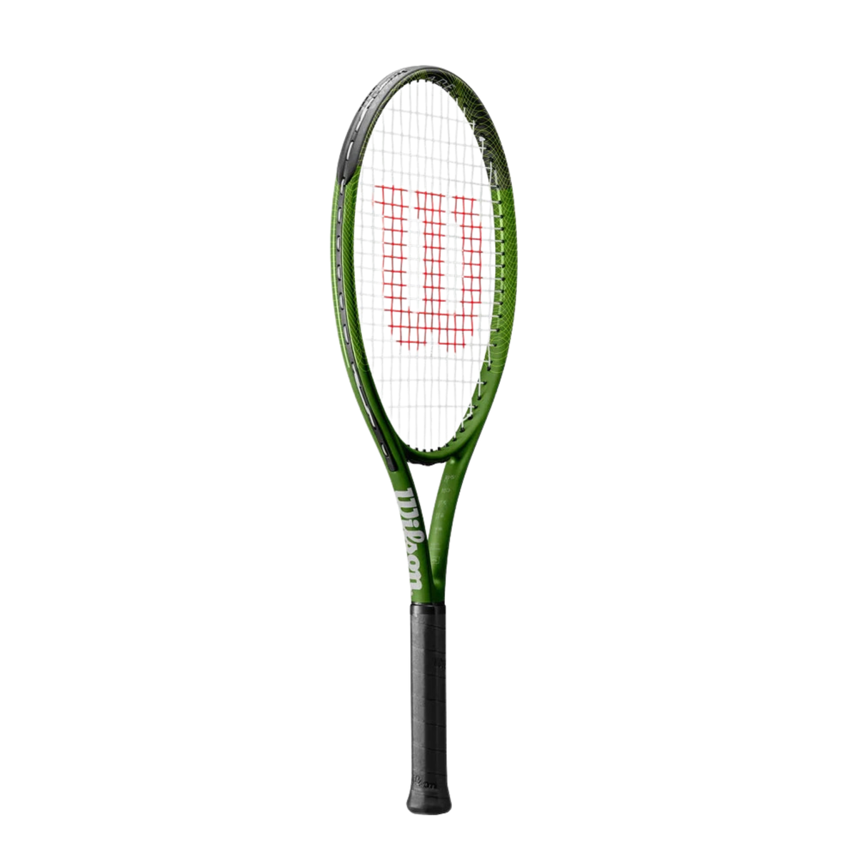 Wilson Blade Feel Comp Jr 26 Tennis Racket - Green Black Tennis Rackets Wilson