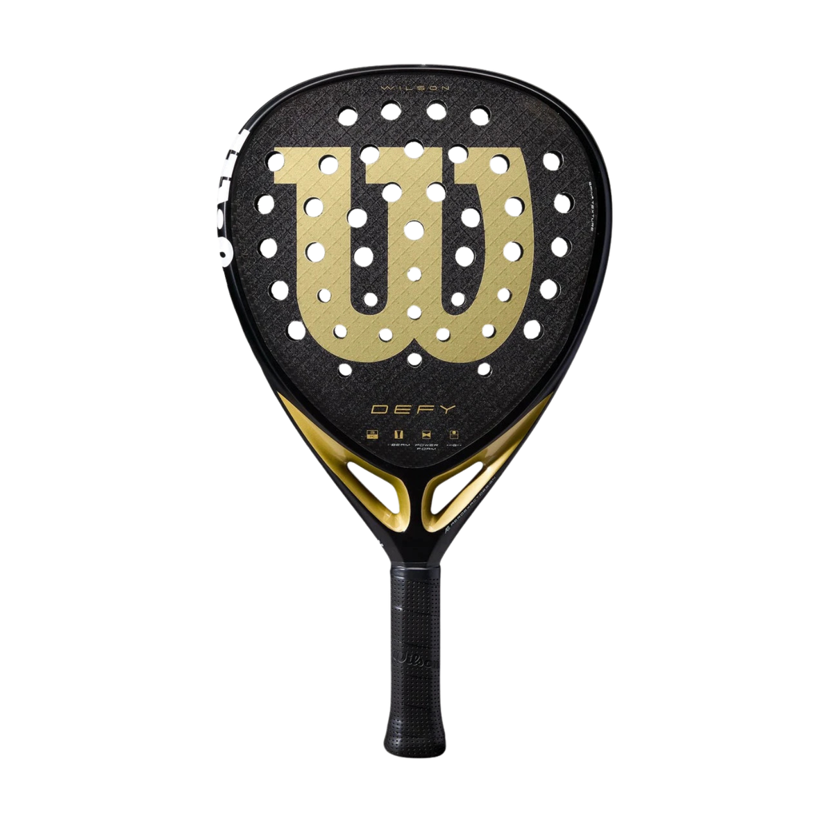 Wilson Defy V1 Padel Racket -Black/Gold Black Gold G2 Padel Wilson