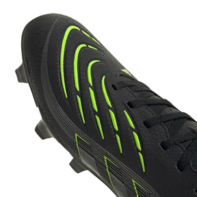 Adidas Predator Club FG/MG Football Shoe Unisex - Black/Lemon shoes Adidas