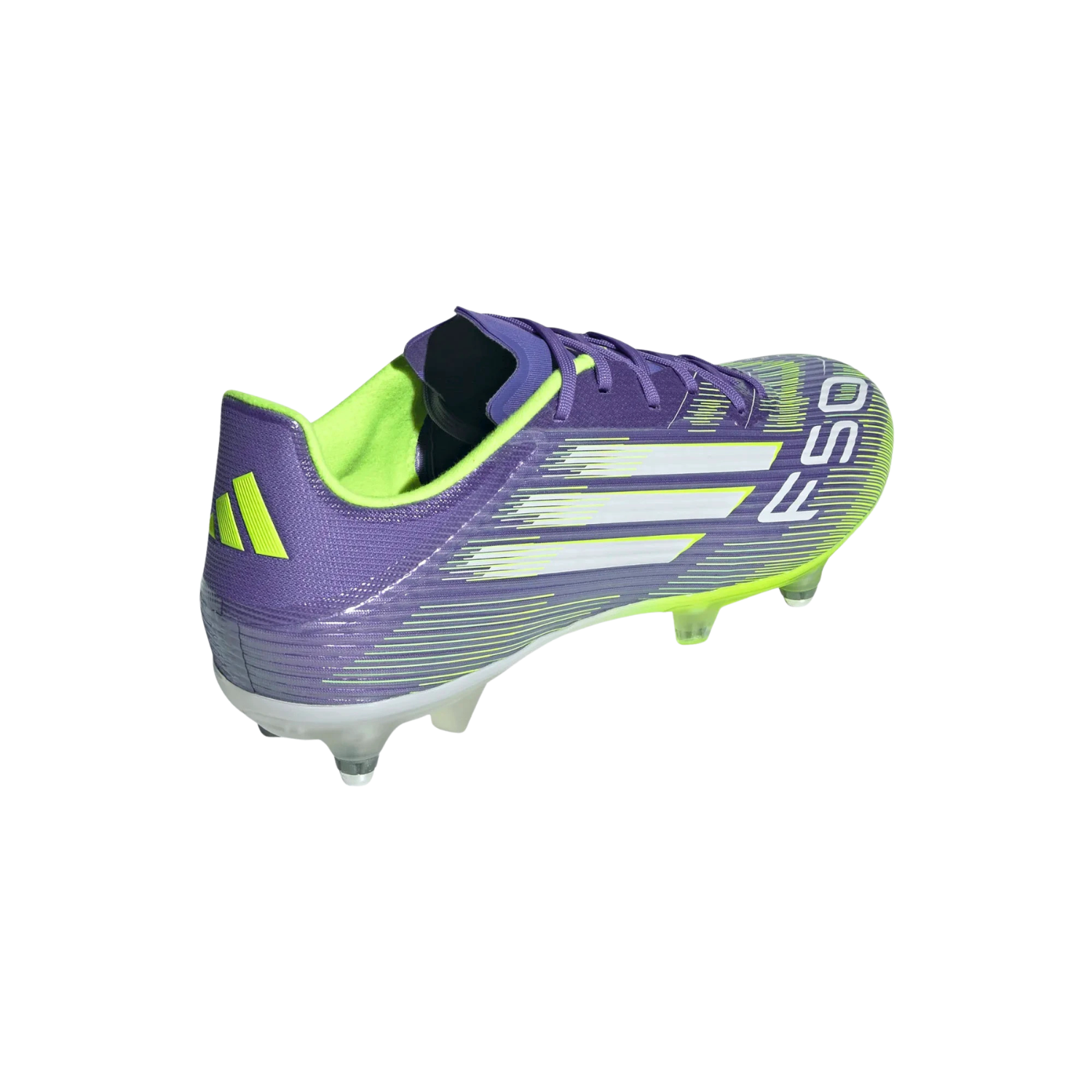 Adidas F50 League SG Football Boots Unisex - Purple/Lemon shoes Adidas