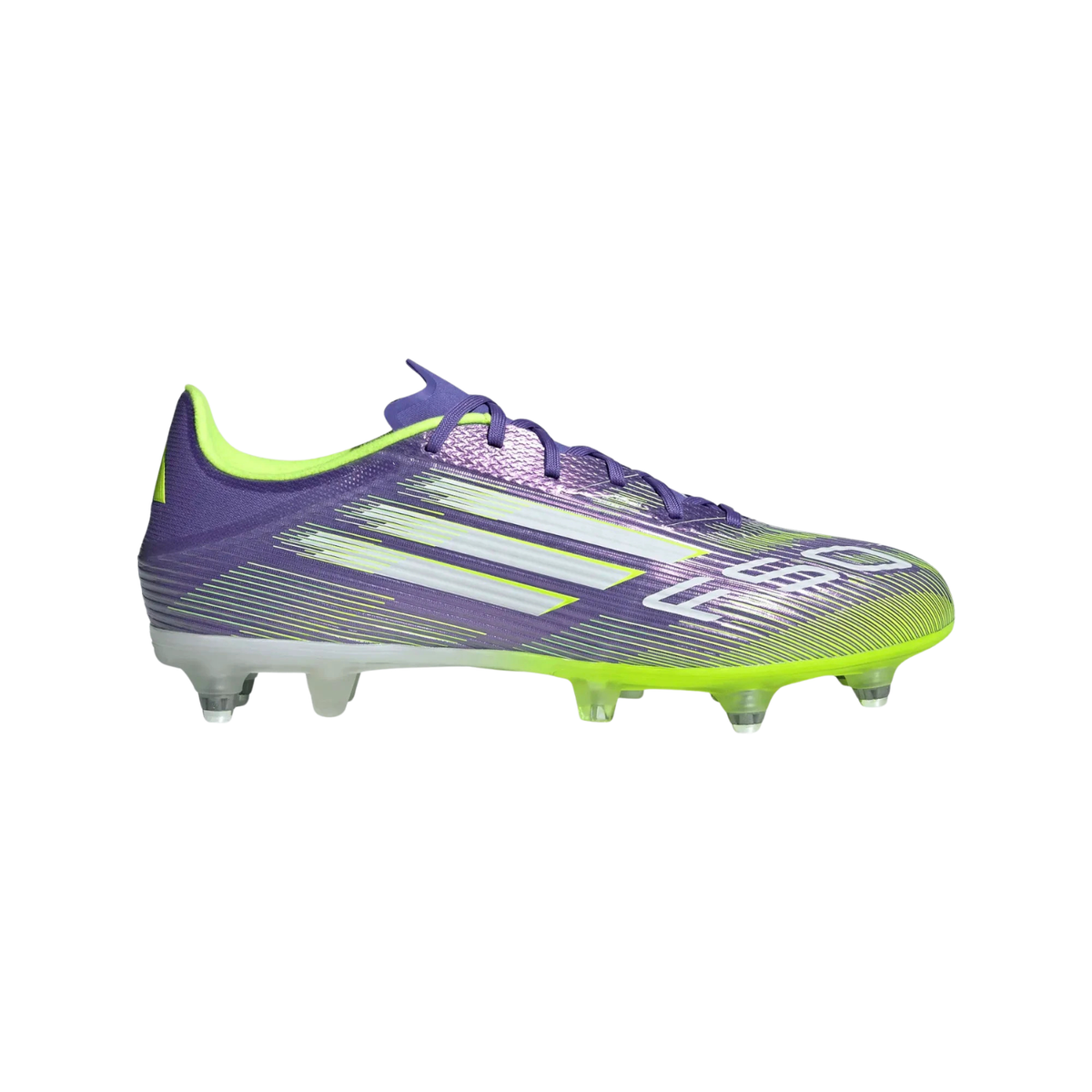 Adidas F50 League SG Football Boots Unisex - Purple/Lemon shoes Adidas