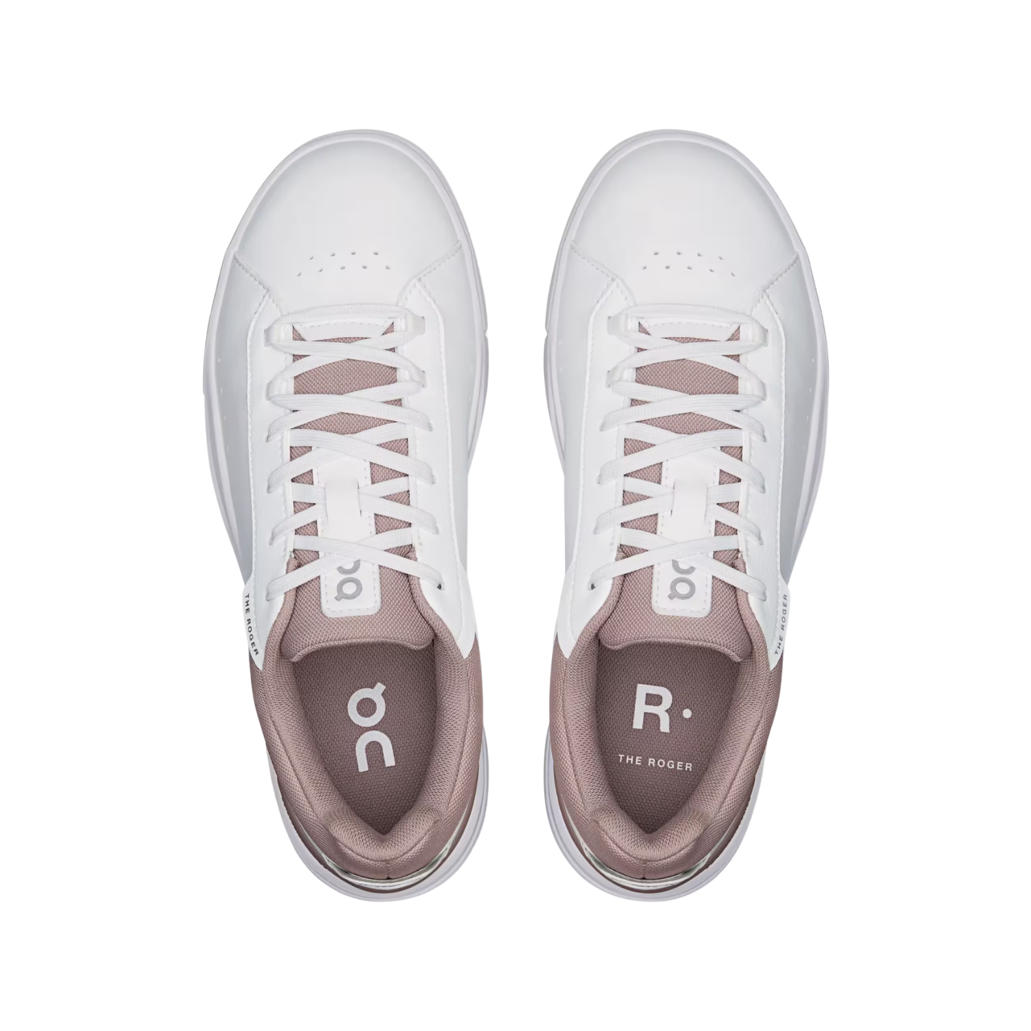 On Running The Roger Advantage Tennis Shoe Women - White/heron Tennis Shoes On Running