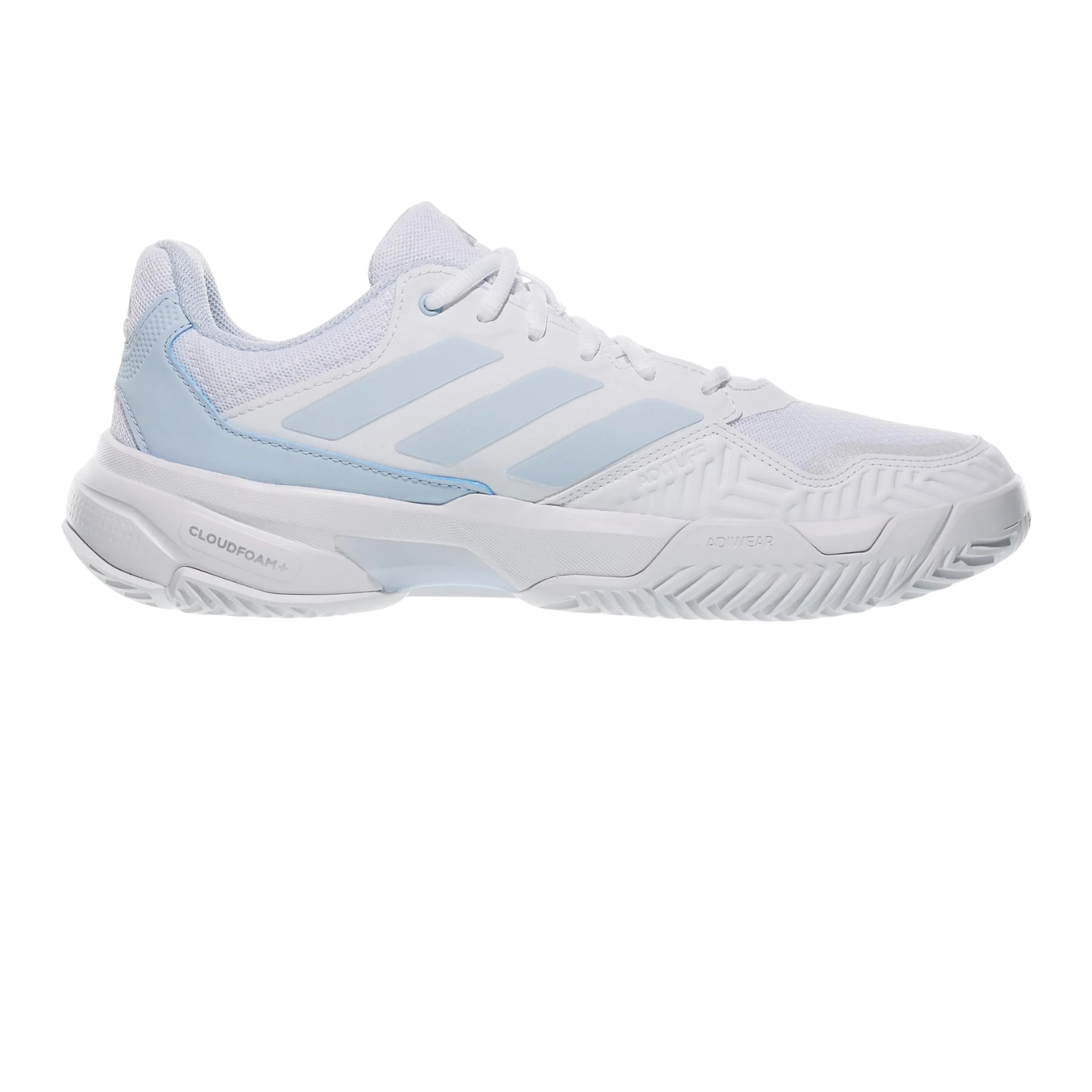 Adidas CourtJam Control 3 Tennis Shoes Women - White/Blue Tennis Shoes Adidas