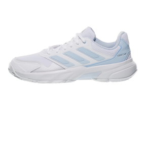 Adidas CourtJam Control 3 Tennis Shoes Women - White/Blue White Blue Tennis Shoes Adidas