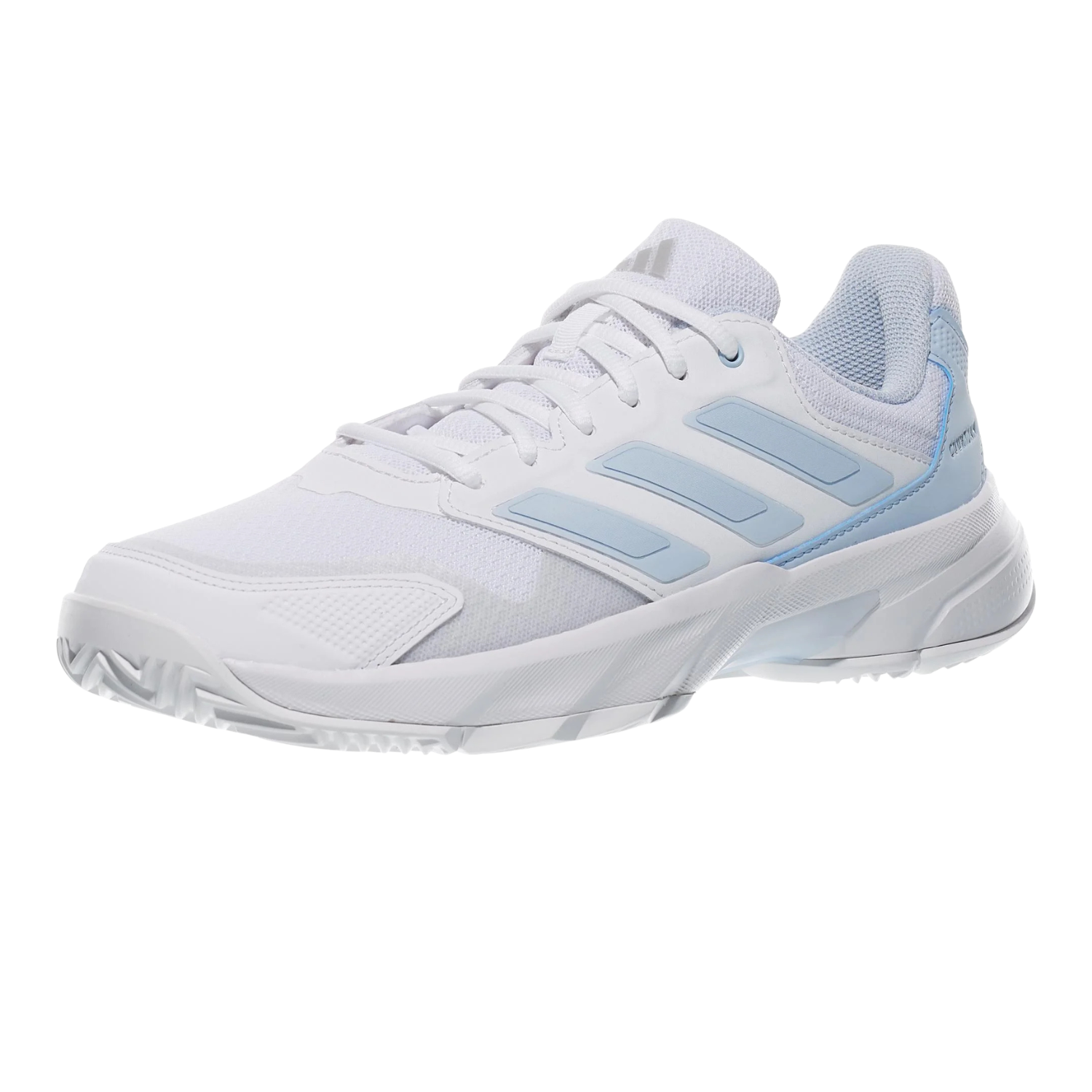 Adidas CourtJam Control 3 Tennis Shoes Women - White/Blue Tennis Shoes Adidas